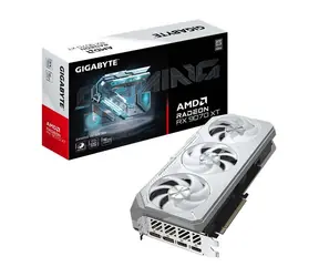 Karta graficzna GIGABYTE Radeon RX 9070 XT GAMING OC ICE 16 GB / 3060 MHz / 16 GB GDDR6 / 256-bit / 2x HDMI + 2x DP / 850 W (8+8+8)