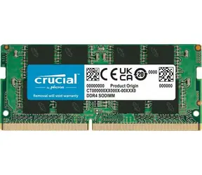 CRUCIAL 8 GB (1x8 GB) 3200 MHz / SO-DIMM / DDR4 / PC4-25600 / CL22 / 1,2 V