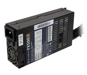Rozpakowany - Silverstone FX500-G 500W / Flex-ATX / 40 mm / aktywny PFC / niemodularny / 80 PLUS Gold / rozpakowany
