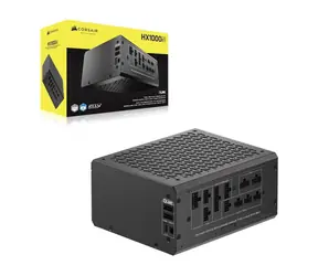 Corsair HX1000i SHIFT czarny / 1000 W / 80 PLUS Platinum / wentylator 140 mm / modułowy