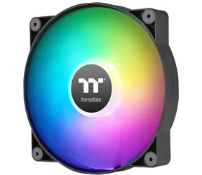 Bez opakowania - wentylator chłodzący Thermaltake CT200 ARGB PC, czarny / wentylator / 200 mm / łożysko hydrauliczne / 900 obr./min przy 27,2 dB / Bez opakowania