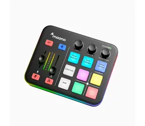 Maono G1 Neo black / Zewnętrzna karta dźwiękowa / USB-C / XLR / BT 4.2 / 3,5 mm 