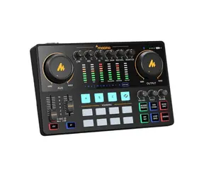 Maono AME2 czarny / Zewnętrzna karta dźwiękowa / USB-C / XLR / BT 4.2 / 3,5 mm 