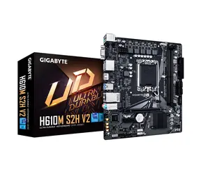Bez pudełka - GIGABYTE H610M S2H V2 / H610M / LGA1700 / 2x DDR5 / PCIEx16 / 1xGLAN / micro-ATX / bez pudełka