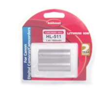 Hähnel HL-511 - Canon BP-511, 1500 mAh 7.4V