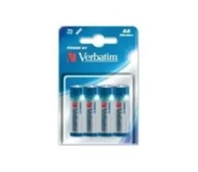 Baterie Verbatim AAA ALKALICZNE (alkaliczne) 4 szt. w opakowaniu