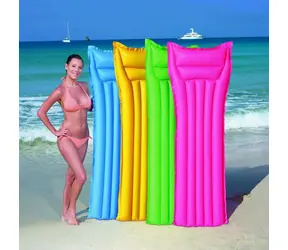 Nadmuchiwany leżak Bestway 183 x 69 cm / 4 wersje kolorystyczne / niebieski i zielony oraz różowy i żółty