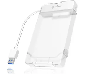 Adapter ICY BOX na 1x HDD/SSD SATA III > USB 3.0 typ A przezroczysta/plastikowa osłona