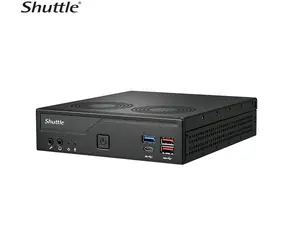 Shuttle XPC slim DH770 czarny / LGA1700 / 2xDDR5 / 1xSATA / 2x M.2 / 2x2.5GLAN / Bez systemu operacyjnego
