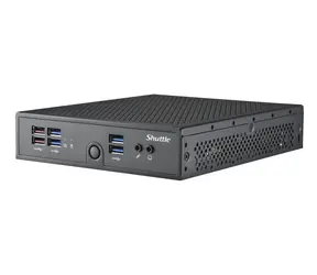 Shuttle XPC slim DS50U7 czarny / IntelCore i7-1355U 1.7GHz / 2xDDR5 / 1xSATA / 2x M.2 / 2xGLAN / Bez OS
