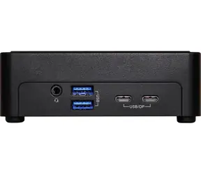 ASRock Barebone NUCS-Box-125H / 2x DDR5 5600MHz / 1x M.2 PCIe / 1x Intel 2.5GbE LAN / 2x HDMI 2.1 + 1x DP 2.1 / Brak systemu operacyjnego