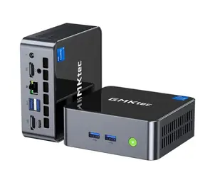 GMKtec M3 czarny / Intel Core i5 12450H / 16 GB / 512 GB SSD / Intel UHD / Wi-Fi / BT / LAN / W11P