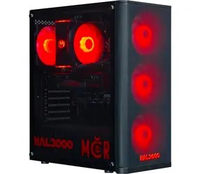 HAL3000 MČR Finale Elite czarny / AMD RYZEN 7 5700X 3.4GHz / 32GB / RX 9060 XT 16GB / 1TB SSD / Wi-Fi / W11H