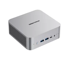 Minis Forum M1 Pro-125H barebone srebrny / Intel Core Ultra 5 125H 1,2 GHz / 2x DDR5 do 128 GB / 2x slot SSD M.2 2280