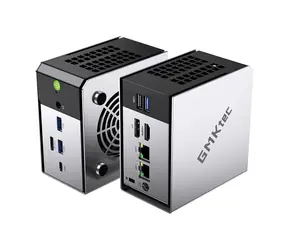 GMKtec M8 srebrny / AMD RYZEN 5 PRO 6650H 3,3 GHz / 16 GB RAM / 512 GB SSD / Radeon 660M / W11P