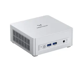 Minis Forum UM870 PLUS srebrny / AMD RYZEN 7 8745H 3,8 GHz / 16 GB RAM / 512 GB SSD / Radeon 780M / Bez systemu operacyjnego