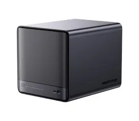 Minis Forum NAS N5 Pro czarny / AMD RYZEN AI 9 HX Pro 370 5,1 GHz / 32 GB RAM / 128 GB SSD / Radeon 780M / MinisCloud OS