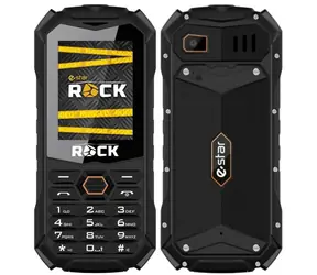 eSTAR ROCK czarny / 2,4" / Dual-SIM / Bluetooth / microSD / latarka LED / radio FM / 1800 mAh