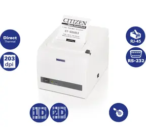 Citizen CT-S310II / kasa fiskalna / 80mm / drukarka termiczna / 203dpi / USB / RS-232 / gilotyna / biała