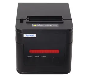 Xprinter C260-L / Drukarka termiczna kasowa / USB / LAN / RS232 / 80mm / obcinarka / Czarna