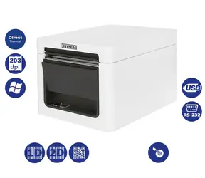 Citizen CT-E351 (RS-232) biały / kasa / 83mm / drukarka termiczna / 203dpi / USB / RS232 / nóż / źródło / biały