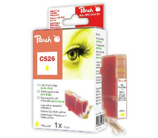 Wkład kompatybilny z Peach Canon CLI-526Y, żółty, 10 ml
