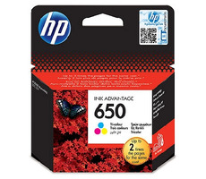 Oryginalny wkład HP CZ102AE 650 / DeskJet 2515 / 200 stron / kolor