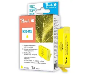 Wkład atramentowy Peach z żółtym chipem, kompatybilny z HP CB325EE, nr 2. 364XL