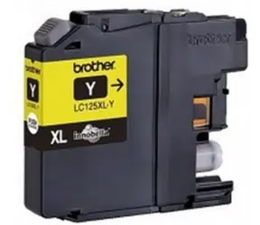 Oryginalny wkład Brother LC-125 żółty / MFC-J4410DW / 1200 stron / Żółty