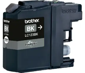 Oryginalny wkład Brother LC-123 czarny / MFC-J4410DW / 600 stron / Czarny