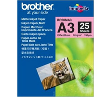 Papier fotograficzny Brother BP60MA3, 25 ark. A3, Photo Matt, 190g