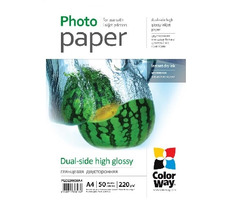 Papier fotograficzny Colorway dwustronny A4 (matowy) - 220g/m2 50 szt.