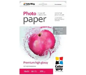 Papier fotograficzny Colorway / Superbłyszczący / 10x15 / 255g/m2 / 50 arkuszy