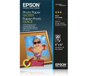Papier fotograficzny Epson błyszczący 10x15 20 arkuszy / błyszczący