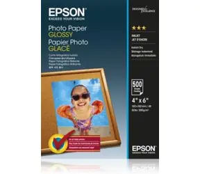 Papier fotograficzny Epson błyszczący 10x15 500 arkuszy / błyszczący