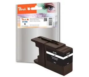 Regenerowany alternatywny wkład Peach LC-1280 / Brother MFC-J6510 / czarny