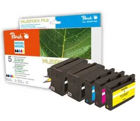 Peach Remanufactured 932XL a 933XL MultiPack Plus alternativní cartridge