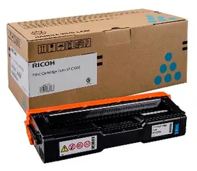 Oryginalny toner Ricoh 407544 / do SP C250DN/C250SF / 1600 stron / cyjan