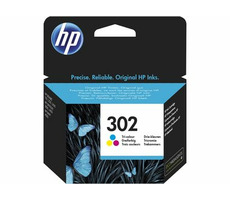 Oryginalny wkład HP F6U65AE 302 / DeskJet 1110, 2130 / 165 stron / 4ml. / Cyjan/Magenta/Żółty