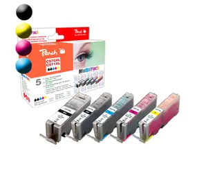 Peach PGI-570XL/CLI-571XL MultiPack / alternatywny wkład / MultiPack