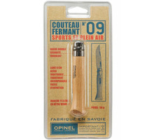 Opinel 1254 VRI N°09 Inox 9 cm buk / Nóż zamykający