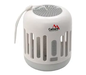 Cattara Latarka MUSIC CAGE Bluetooth akumulator + UV łapacz owadów / SMD LED / 1800 mAh / 7W / 1000V / microUSB / Bluetooth