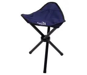 Cattara OSLO niebieska / Składane krzesło kempingowe / nośność: 90 kg