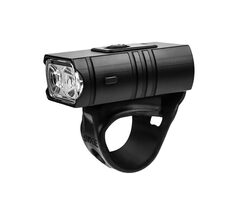Lampka rowerowa LED Solight WN38 czarna / 550lm / Li- ION 3,7 V / USB / IP44