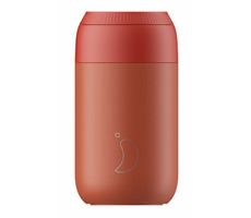 Kubek do kawy CHILLY&#39;S Series 2 500 ml Maple Red / Kubek termiczny / Stal nierdzewna