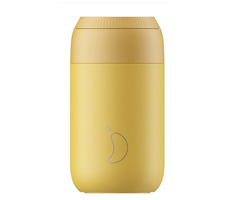 Kubek do kawy CHILLY&#39;S Seria 2 500ml Pyłek Żółty / Kubek termiczny / Stal nierdzewna
