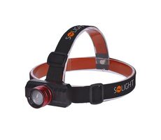 Latarka czołowa Solight WN36 LED / 150lm / IP44 / 3 tryby świecenia / akumulator Li-on 3,7V / 1200mAh