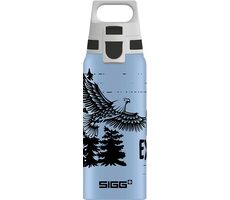SIGG WMB One Brave Eagle 0,6 l niebieski / Butelka dla dzieci / aluminium
