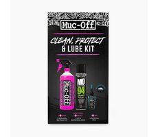 Kit Muc-Off Wash & Protect & Lube - środek do czyszczenia i ochrony łańcucha oraz środek smarujący