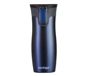 Contigo West Loop 470 ml stal nierdzewna niebieski / Kubek termiczny